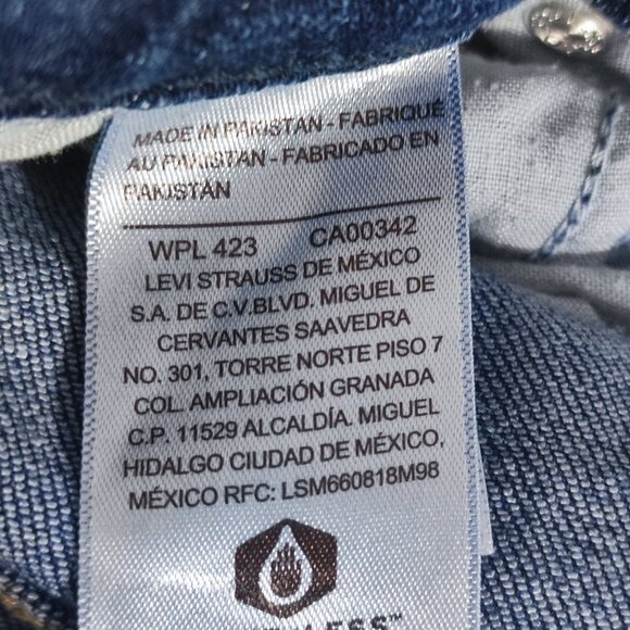 Signature by Levi Strauss jeans women's size 18M denim blue colour straight leg - Picture 9 of 16